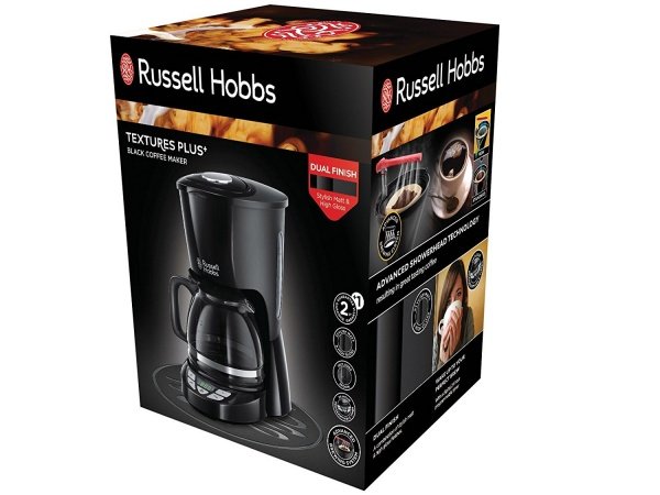 Кавоварка Russell Hobbs 22620-56 Textures Plus+Black фото 6 Кавоварка Russell Hobbs 22620-56 Textures Plus+Black фото 6