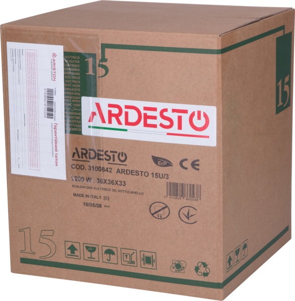 Бойлер ARDESTO EWH-15UMWMI фото 11