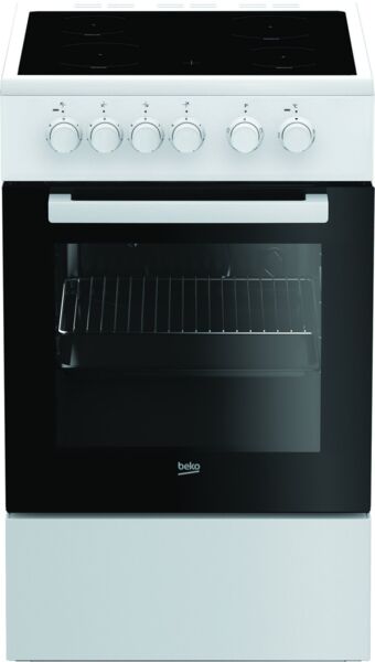 Плита електрична Beko FSS57000GW фото 2