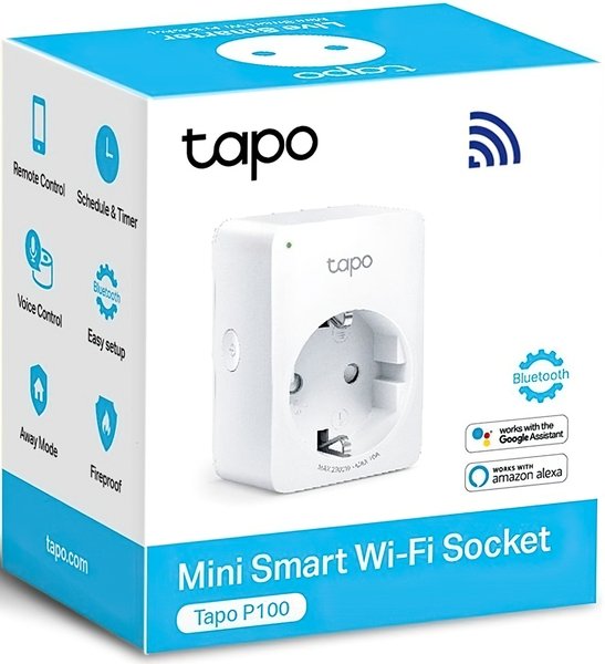 Смарт-розетка TP-Link Tapo P100 (TAPO-P100-1-PACK) фото 8 Смарт-розетка TP-Link Tapo P100 (TAPO-P100-1-PACK) фото 8