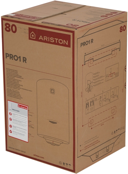 Бойлер Ariston PRO1 R 80 V 1.5 До PL DRY (3201451) фото 7 Бойлер Ariston PRO1 R 80 V 1.5 До PL DRY (3201451) фото 7