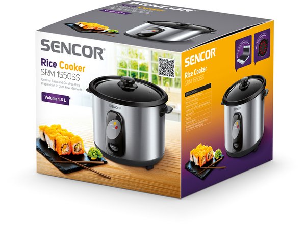 Рисоварка Sencor SRM1550SS фото 6 Рисоварка Sencor SRM1550SS фото 6