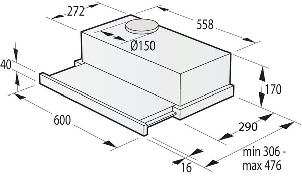 Витяжка Gorenje TH62E3X фото 4
