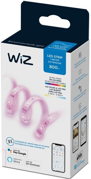 Подовжувач для стрічки 929002524801 WiZ LEDStrip (800Lm) 2700-6500k RGB Wi-Fi 1
метр Wi-Fi (929002532101) фото 8 Подовжувач для стрічки 929002524801 WiZ LEDStrip (800Lm) 2700-6500k RGB Wi-Fi 1
метр Wi-Fi (929002532101) фото 8