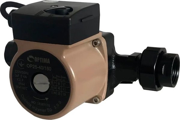 Насос циркуляційний Optima OP25-40-180, G 1 1/4", 10 бар (8120) фото 6
