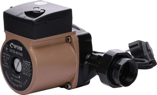 Насос циркуляційний Optima OP25-40-180, G 1 1/4", 10 бар (8120) фото 4