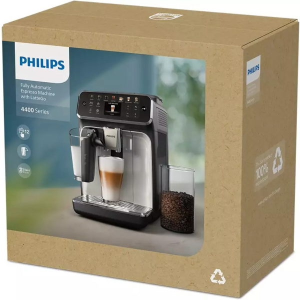 Кавомашина Philips Series 4400 LatteGo EP4443/70 фото 19