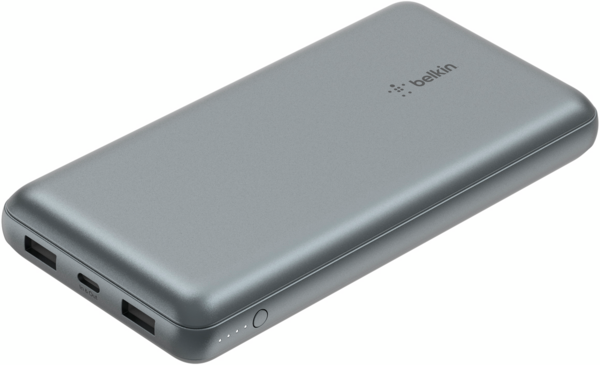 Портативний акумулятор Belkin 20000mAh, 15W, Dual USB-A, USB-C, Grey
(BPB012BTGY) фото 4