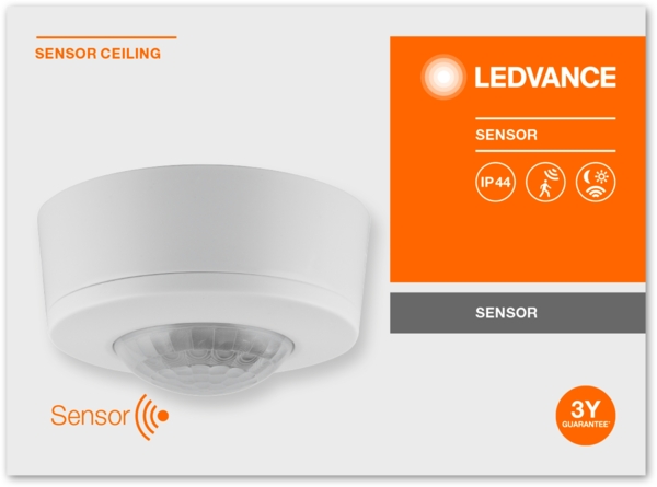 Датчик руху Ledvance Sensor Ceiling (4058075244719) фото 4