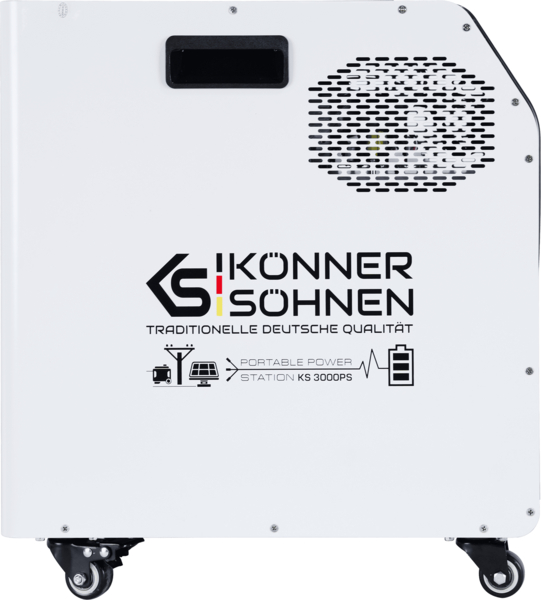 Портативна електростанція Konner&Sohnen KS 3000PS, 3000Вт (KS3000PS) фото 10 Портативна електростанція Konner&Sohnen KS 3000PS, 3000Вт (KS3000PS) фото 10