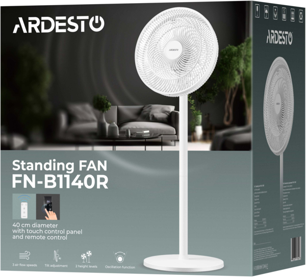 Вентилятор ARDESTO FN-B1140R фото 8