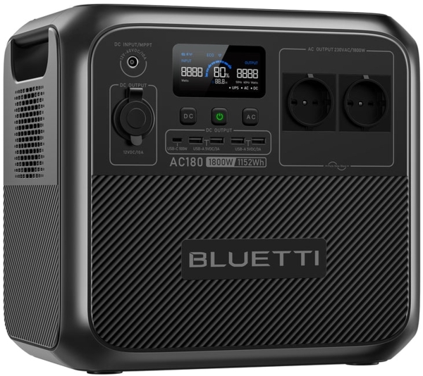 Зарядна портативна електростанція Bluetti AC180 (AC180) фото 4 Зарядна портативна електростанція Bluetti AC180 (AC180) фото 4