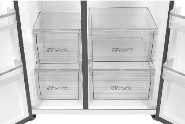 Холодильник TCL SBS RP631SSE1UA фото 4 Холодильник TCL SBS RP631SSE1UA фото 4