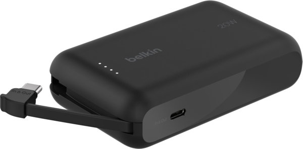 Портативний акумулятор Belkin 10000mAh, 20W, USB-C, Black (BPB021HQBK) фото 3 Портативний акумулятор Belkin 10000mAh, 20W, USB-C, Black (BPB021HQBK) фото 3