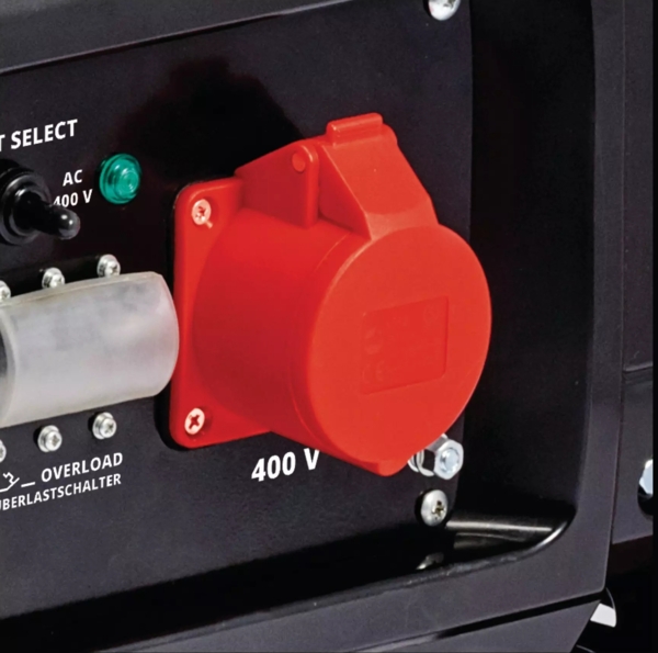Генератор бензиновий трифазний Einhell TC-PG 65/E5, 230В/380В, 3.6кВт, макс.
6.5кВт (4152610) фото 5