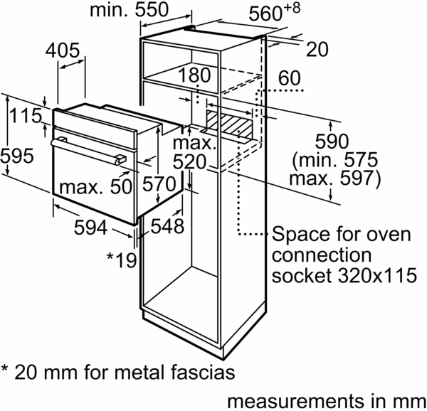 Духова шафа Bosch HBF512BB1T фото 6
