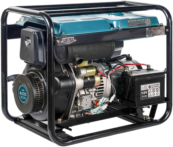 Генератор дизельний Konner&Sohnen KS 8100HDE-1/3 ATSR (EURO V),
(KS8100HDE-1/3ATSR) фото 2 Генератор дизельний Konner&Sohnen KS 8100HDE-1/3 ATSR (EURO V),
(KS8100HDE-1/3ATSR) фото 2