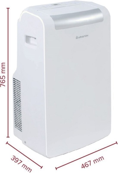 Мобільний кондиціонер Ariston Mobis Plus 10 3381428 фото 2 Мобільний кондиціонер Ariston Mobis Plus 10 3381428 фото 2