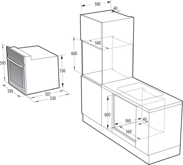 Духова шафа Gorenje BO635E1B фото 2
