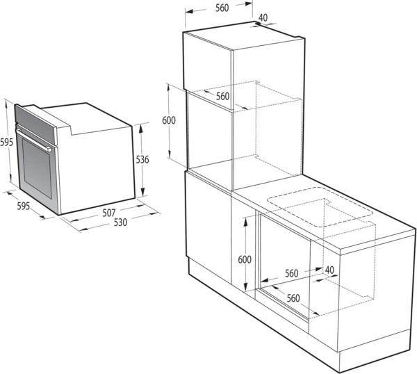 Духова шафа Gorenje BO6615E01B фото 3