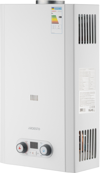 Газова колонка ARDESTO GWH-HB03-10B-WHITE фото 2