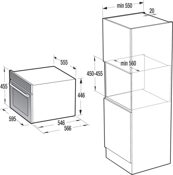 Духова шафа Gorenje BCM4058B фото 5