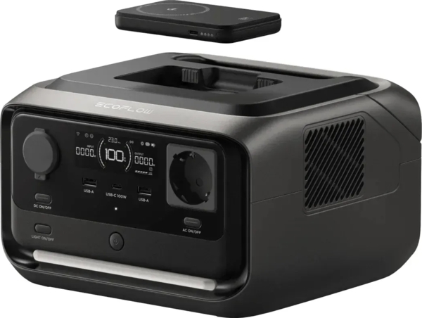 Зарядна портативна електростанція EcoFlow RIVER 3 Plus Wireless
(EFRIVER3PLUS-W-EU-CBOX) фото 5 Зарядна портативна електростанція EcoFlow RIVER 3 Plus Wireless
(EFRIVER3PLUS-W-EU-CBOX) фото 5