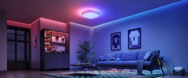 Світильник стельовий Govee Smart Square Ceiling Light 30cm, білий (H80A4C01) фото 11