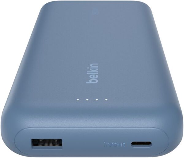 Портативний акумулятор Belkin 20000mAh, 30W USB-C Blue (BPB024HQBL) фото 8