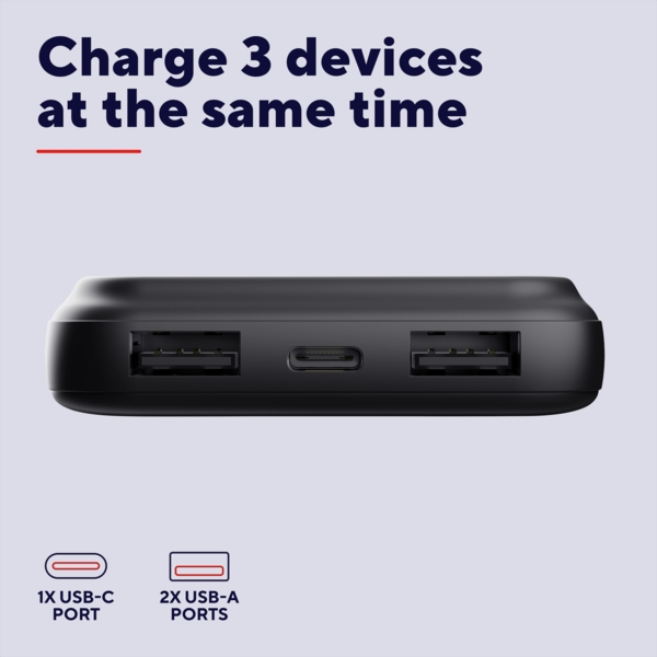 Портативний зарядний пристрій Trust Avala 10000mAh 20W Black (25882_TRUST) фото 7 Портативний зарядний пристрій Trust Avala 10000mAh 20W Black (25882_TRUST) фото 7