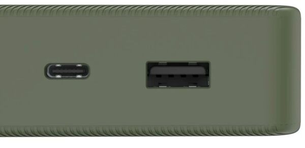 Портативний зарядний пристрій Hama 20000 mAh USB-C, USB-A, Green (00201716) фото 3 Портативний зарядний пристрій Hama 20000 mAh USB-C, USB-A, Green (00201716) фото 3