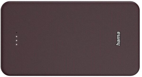 Портативний зарядний пристрій Hama 20000 mAh USB-C, USB-A, Plum (00201715) фото 3 Портативний зарядний пристрій Hama 20000 mAh USB-C, USB-A, Plum (00201715) фото 3