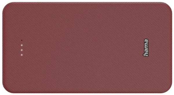 Портативний зарядний пристрій Hama 20000 mAh USB-C, USB-A, Red (00201717) фото 4 Портативний зарядний пристрій Hama 20000 mAh USB-C, USB-A, Red (00201717) фото 4