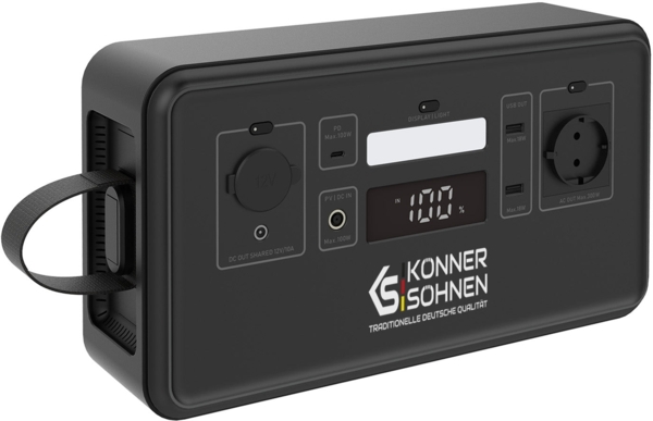 Портативна електростанція Konner&Sohnen KS 500PS, 500Вт (KS500PS) фото 10 Портативна електростанція Konner&Sohnen KS 500PS, 500Вт (KS500PS) фото 10