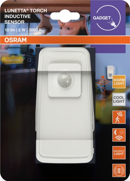 Світильник нічник з акумулятором Osram Lunetta Torch Inductive 2Вт 3000К 10лм
(4099854530739) фото 2