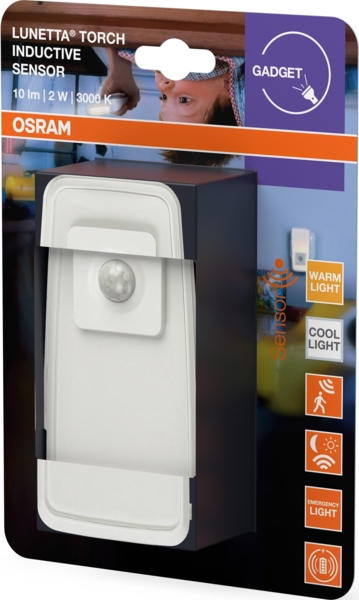 Світильник нічник з акумулятором Osram Lunetta Torch Inductive 2Вт 3000К 10лм
(4099854530739) фото 4