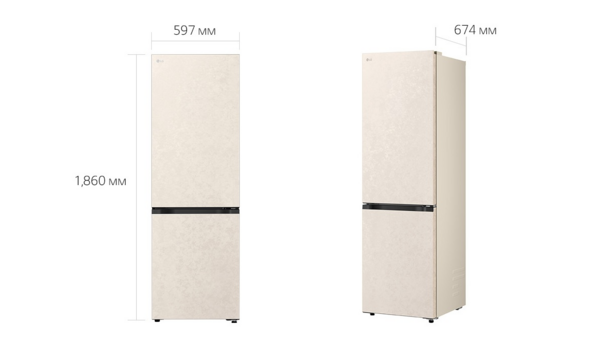Холодильник LG GC-B459EEYM фото 24