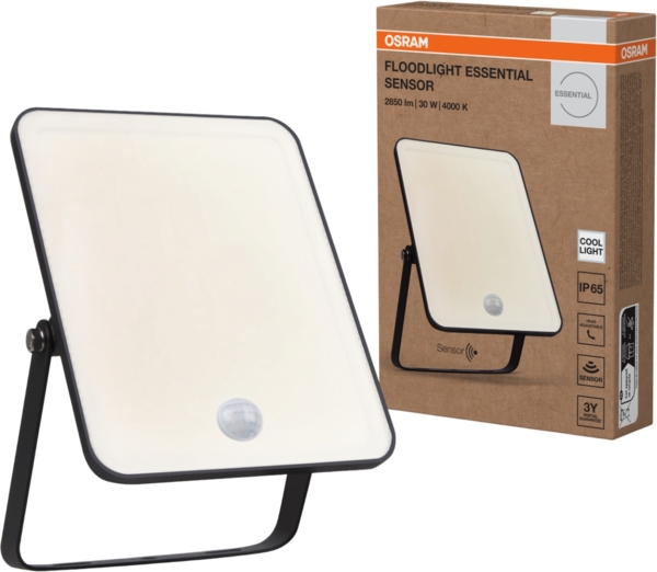 Прожектор Osram Eco 30Вт 2850Лм 4000K чорний (4099854430138) фото 3 Прожектор Osram Eco 30Вт 2850Лм 4000K чорний (4099854430138) фото 3