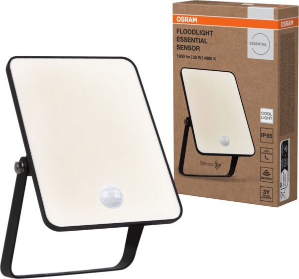 Прожектор Osram 20Вт 1900Лм 4000K чорний (4099854430077) фото 5 Прожектор Osram 20Вт 1900Лм 4000K чорний (4099854430077) фото 5