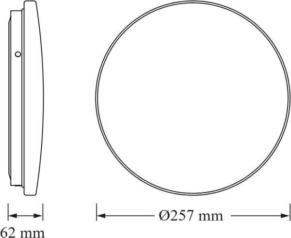 Світильник накладний з датчиком, Osram Ceiling Round 12 Вт, 4000 К, 1320 Лм
(4099854647215) фото 4