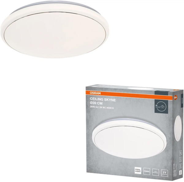 Світильник Osram Ceiling Skyne 38 см, круглий, 24 Вт, 4000 К (4099854664229) фото 4