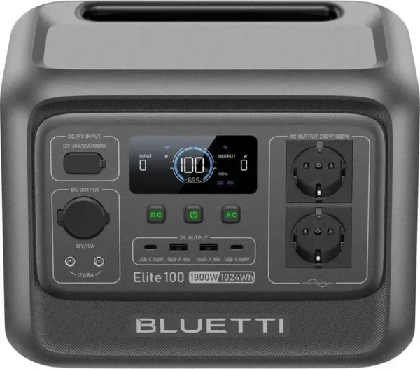 Зарядна портативна електростанція Bluetti Elite 100 V2 фото 2 Зарядна портативна електростанція Bluetti Elite 100 V2 фото 2