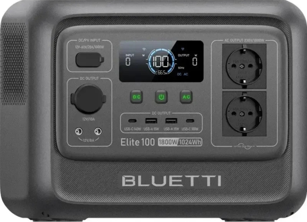 Зарядна портативна електростанція Bluetti Elite 100 V2 фото 3 Зарядна портативна електростанція Bluetti Elite 100 V2 фото 3