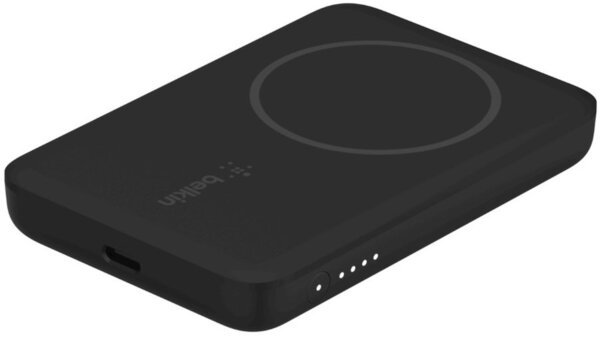 Портативний зарядний пристрій Belkin MagSafe Wireless 2500mAh Black (BPD002BTBK) Портативний зарядний пристрій Belkin MagSafe Wireless 2500mAh Black (BPD002BTBK)