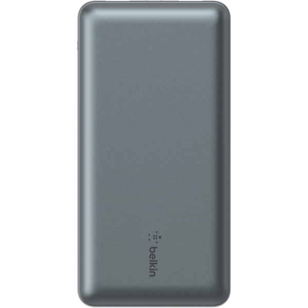 Портативний акумулятор Belkin 20000mAh, 15W, Dual USB-A, USB-C, Grey
(BPB012BTGY) 