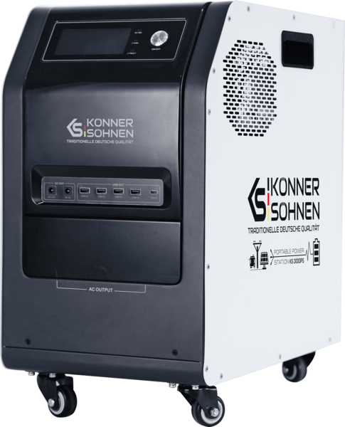 Портативна електростанція Konner&Sohnen KS 3000PS, 3000Вт (KS3000PS) Портативна електростанція Konner&Sohnen KS 3000PS, 3000Вт (KS3000PS)