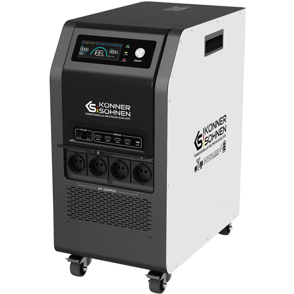 Портативна електростанція Konner&Sohnen KS 5200PS, 5200Вт (KS5200PS-NEW) Портативна електростанція Konner&Sohnen KS 5200PS, 5200Вт (KS5200PS-NEW)