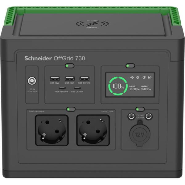Портативна зарядна станція APC Schneider OffGrid Portable Power Station 730,
738Wh (PPS730-GR) Портативна зарядна станція APC Schneider OffGrid Portable Power Station 730,
738Wh (PPS730-GR)