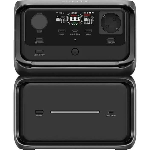 Зарядна портативна електростанція EcoFlow RIVER 3 MAX Plus Wireless
(EFRIVER3MP-Wireless-EU-CBOX) 