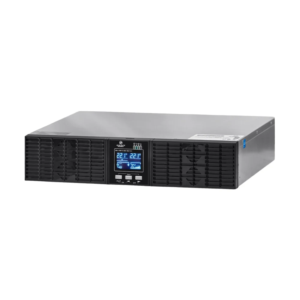 Джерело безперебійного живлення Kraft KRF-RM/10KVA/10KW/Ex Pro Online UPS під зовнішній акумулятор 